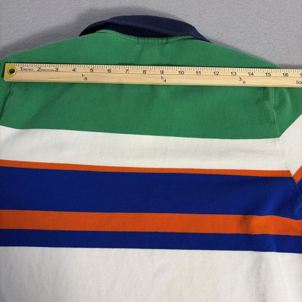 Polo Ralph Lauren Teens Polo Shirt XL Preppy  Yacht Club Big Pony Striped